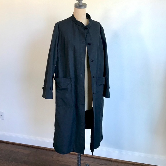 Vintage Fleet Street Black Coat - M - Picture 3 of 9